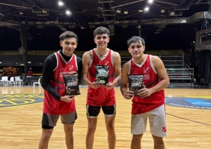 El tridente Rojo dueño la etapa Metropolitana 3x3.